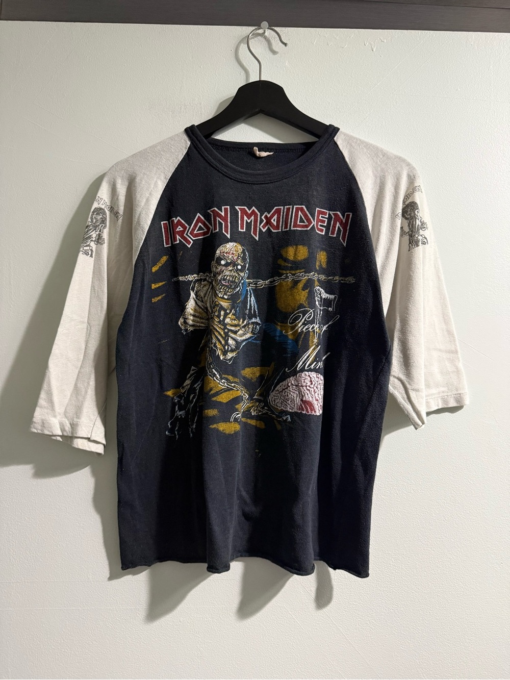 70s Iron Maiden Raglan Shirt